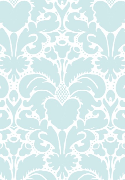 Inlegkaartje "Blauw barok" Inlegkaartje "Blauw barok"