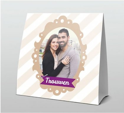 Tentkaart "Fotokaart barok"