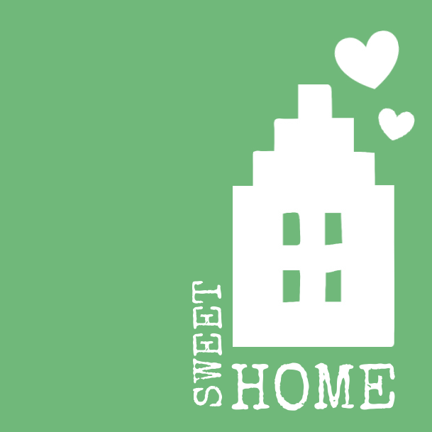 Verhuiskaart "Sweet home" Verhuiskaart "Sweet home"