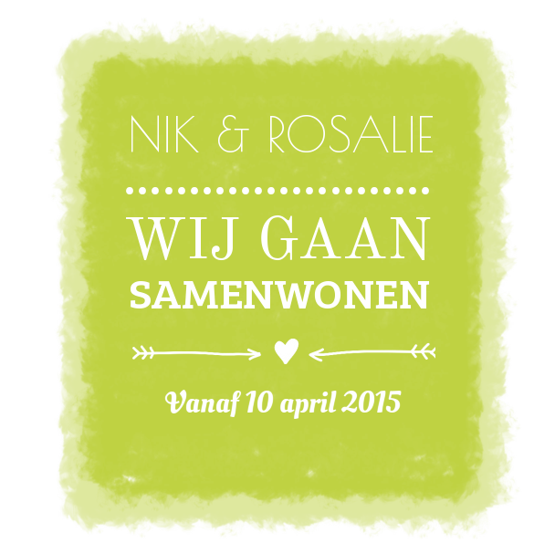 Verhusikaart "Groen" Verhusikaart "Groen"