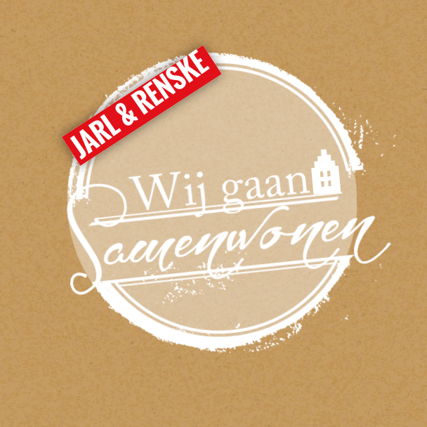 Verhuiskaart "Bruin Kraft" Verhuiskaart "Bruin Kraft"