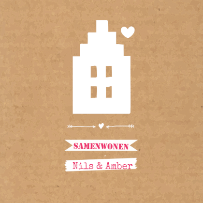 Verhuiskaart "Huis Kraft"