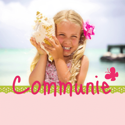 Kaartje "Communie foto"