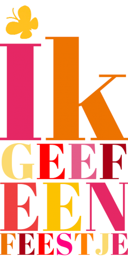 Uitnodigingskaart "Ik geef een feestje!"