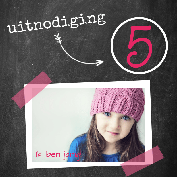 Uitnodiging "Ik ben jarig" Uitnodiging "Ik ben jarig"