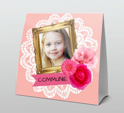 Tentkaart "Communie spiegel"