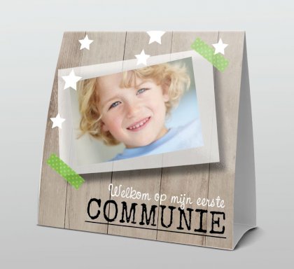Tentkaart "Eerste communie"