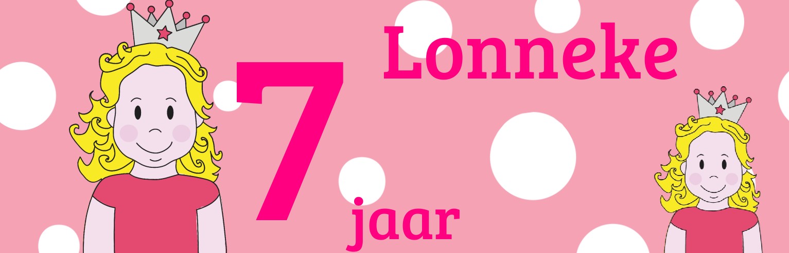 Banner "Prinses" Banner "Prinses"