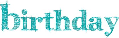 Banner "Birthday"