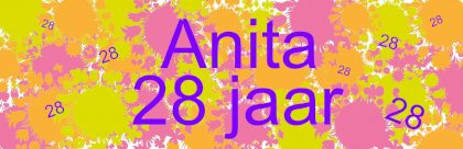 Banner "Verf spetters"