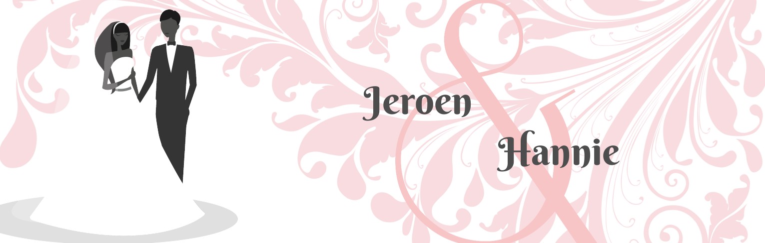 Banner "bruidspaar spotlight" Banner "bruidspaar spotlight"