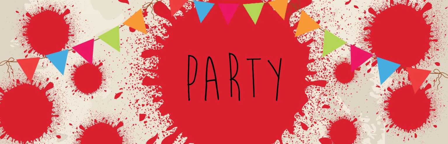 Banner "Party"