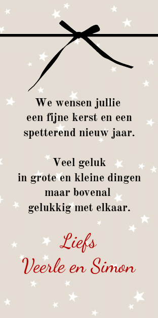 Kerstkaart "Little christmas" Kerstkaart "Little christmas"