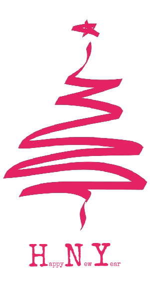 Kerstkaart "Kerstboom HNY" Kerstkaart "Kerstboom HNY"