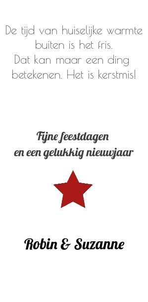 Kerstkaart "Dreaming" Kerstkaart "Dreaming"