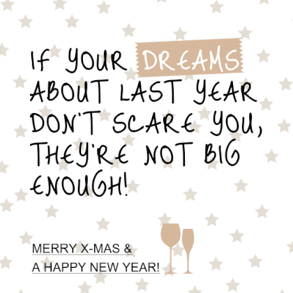 Kerstkaart "Dreams" Kerstkaart "Dreams"