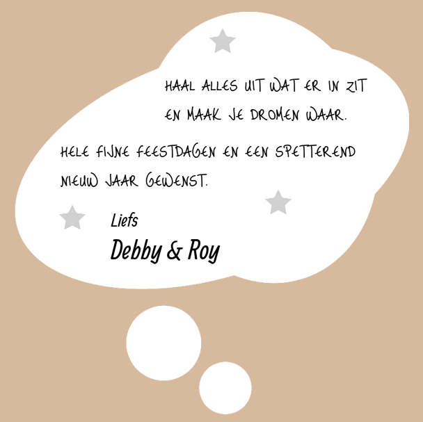 Kerstkaart "Dreams" Kerstkaart "Dreams"