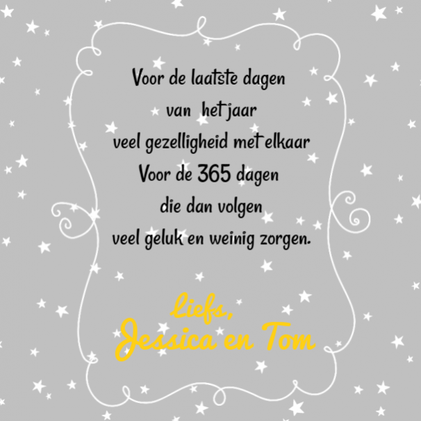 Kerstkaart "Letter kerstboom" Kerstkaart "Letter kerstboom"