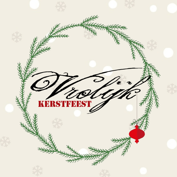 Kerstkaart "Mistletoe" Kerstkaart "Mistletoe"