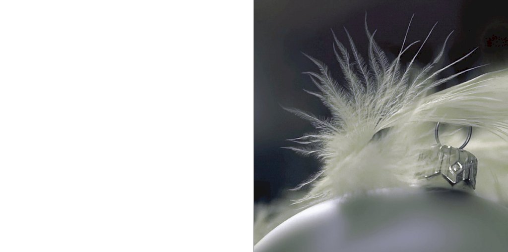 Gevouwen kerstkaart "Veertje" Gevouwen kerstkaart "Veertje"