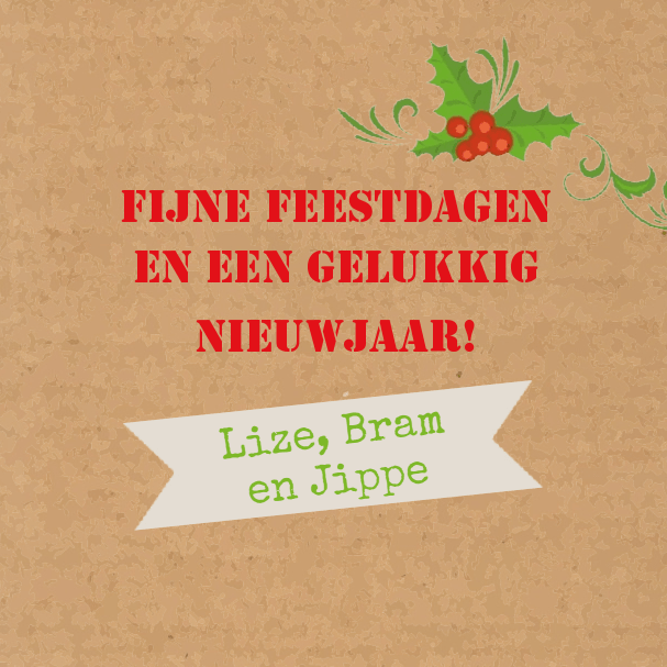 Kerstkaart "Foto & Ho Ho Ho" Kerstkaart "Foto & Ho Ho Ho"