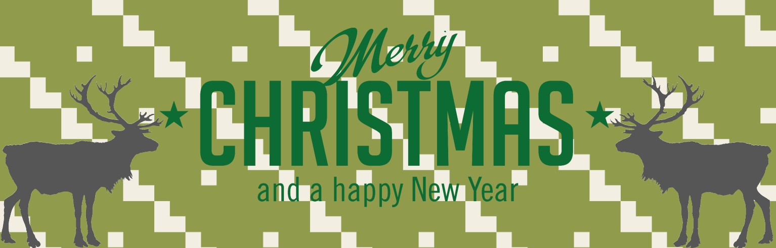 Banner "retro kerst" Banner "retro kerst"